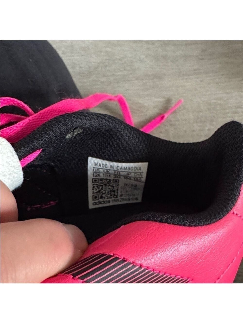 Adidas Bright Pink Sports Shoes - Picture 6 of 6
